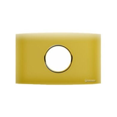 Mora Cover , Schnabl , Gold Plating , 1 Gang - frame Gold