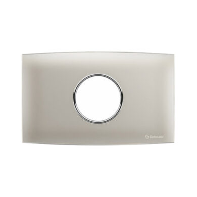 Mora Cover , Schnabl , Peral White , 1 Gang - frame Silver