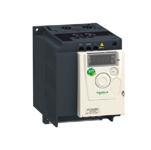 شنايدر, التيفار ATV12 درايف مغير سرعات, 1.5 ك.وات/2 حصان, 7.5 امبير, 200-240 فولت متردد, تبريد هوائي