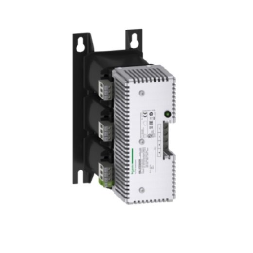 Schneider, Rectified and filtered power supply - 3-phase - 400 V AC - 24 V - 20 A