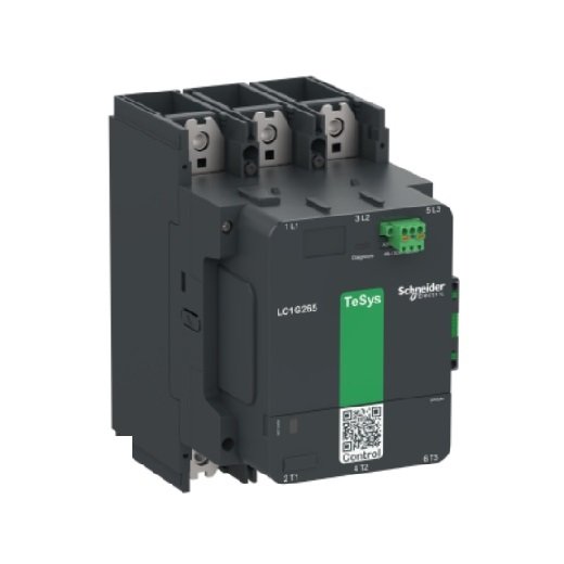 Schneider, Contactor Giga range, High Durability and Features, 3Pole , 400amp, Coil 100-250 V AC/DC